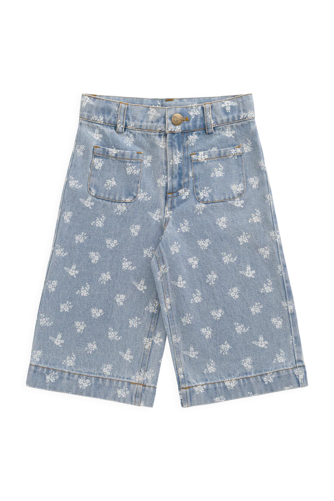 Theodora Pant | Tully Floral Denim