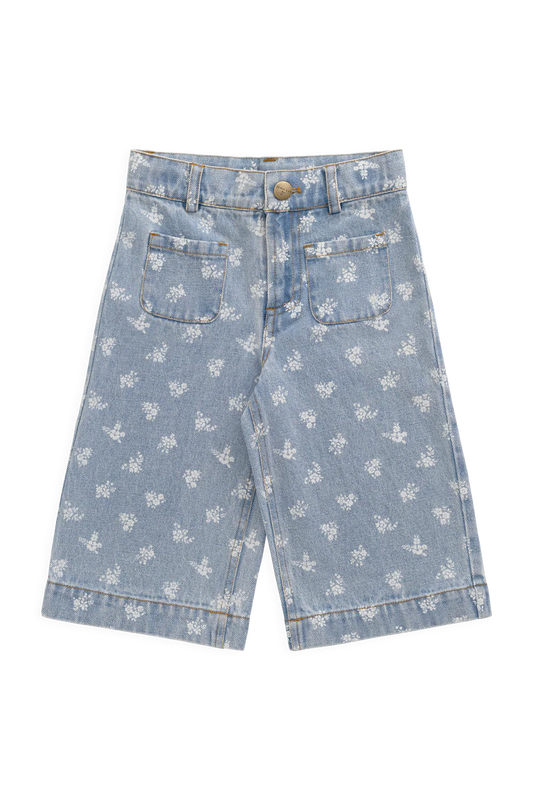 Theodora Pant | Tully Floral Denim