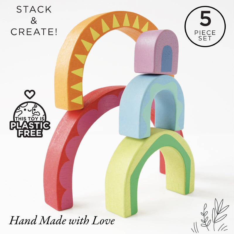 **COMING SOON** Rainbow Tunnel Toy 5 Piece