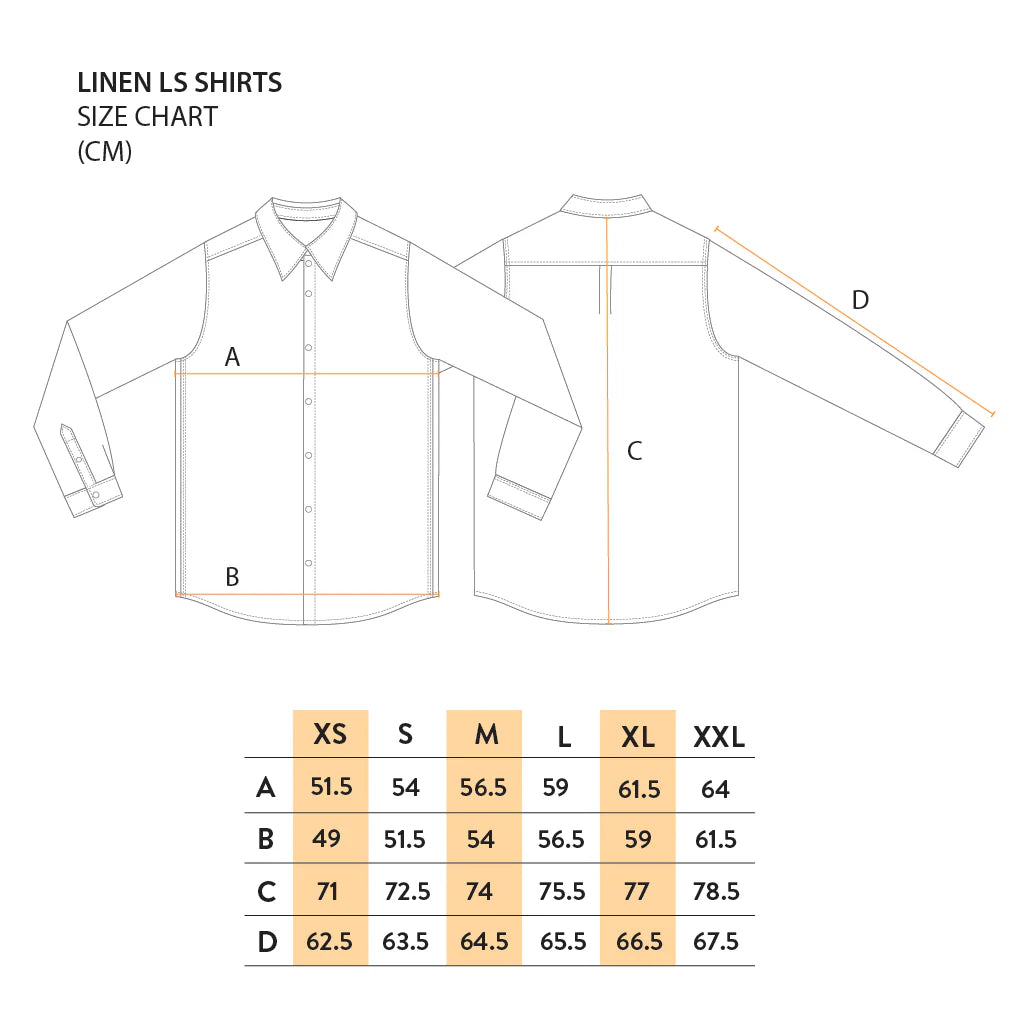 Linen Long Sleeve Shirt | Fatigue