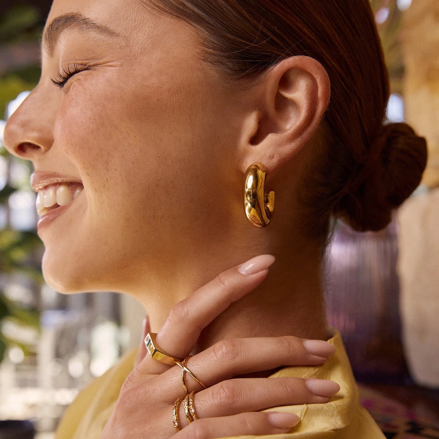 Bella Gold Earrings