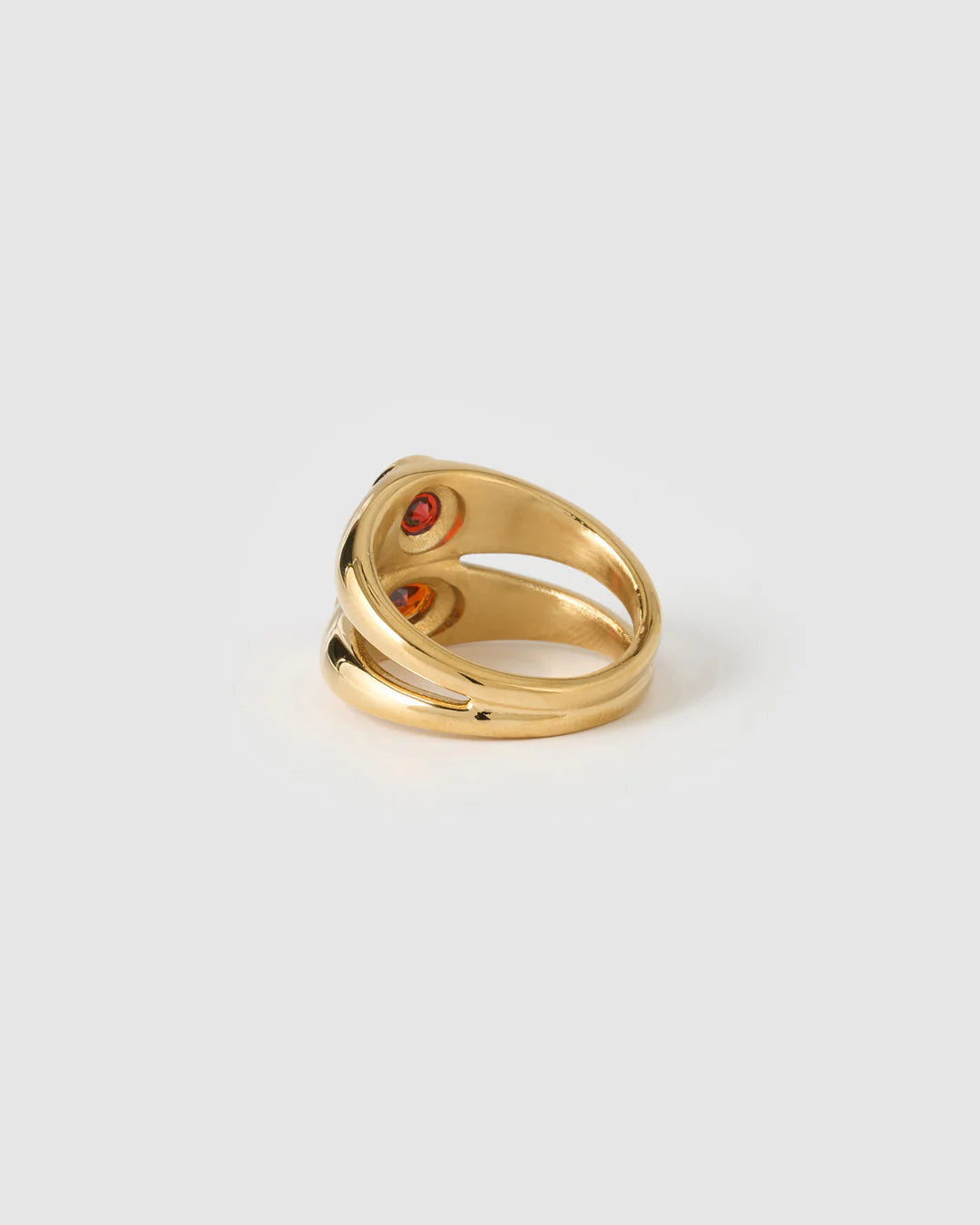 Mali Gold Ring | Ruby