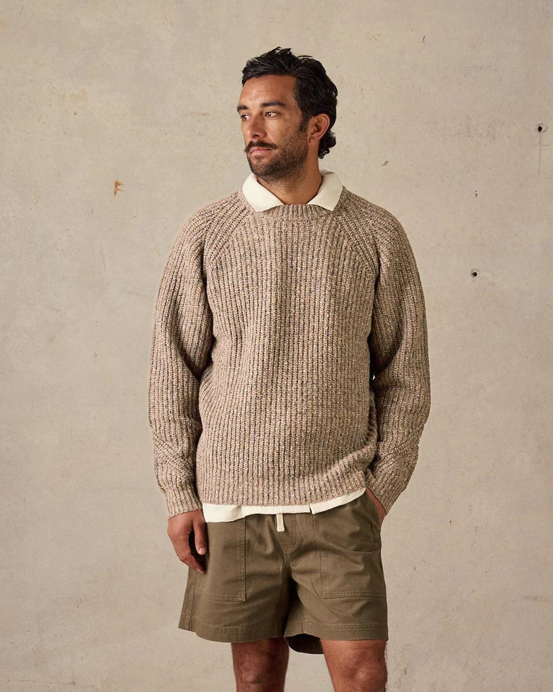 Fisherman Knit | Tan