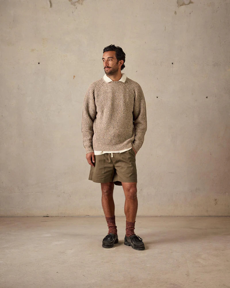 Fisherman Knit | Tan