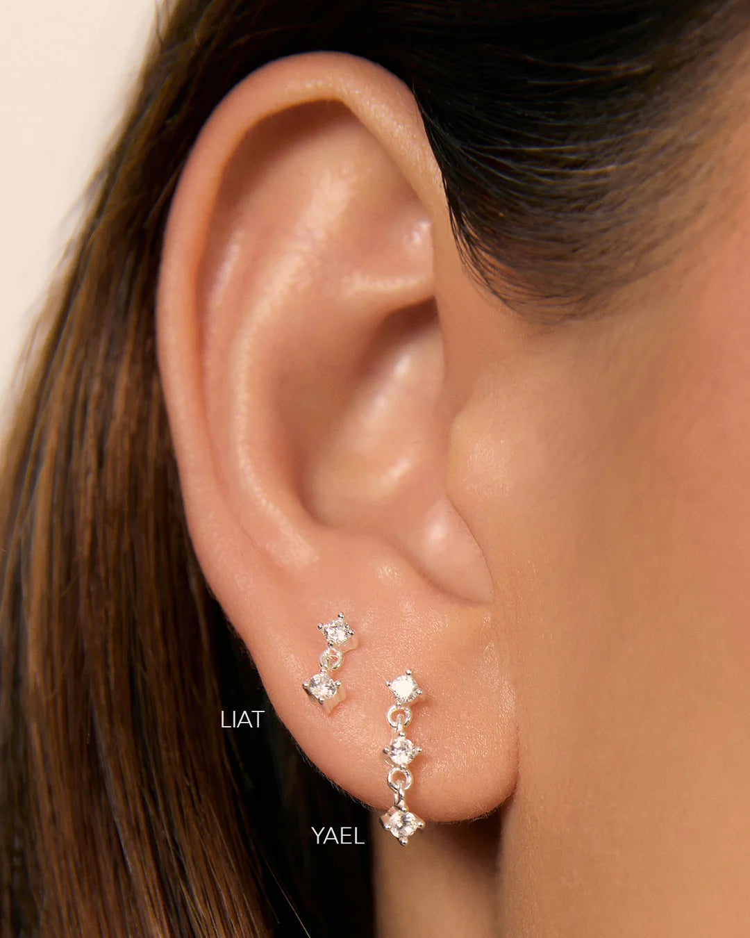 Yael Earrings | Silver