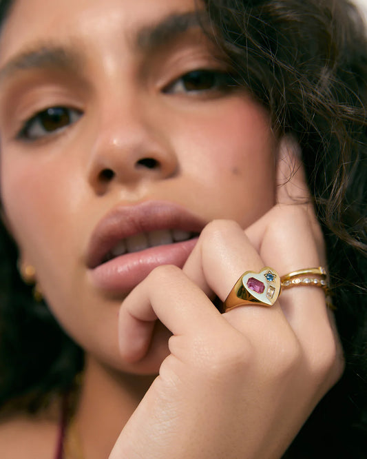 Bisou Heart Ring