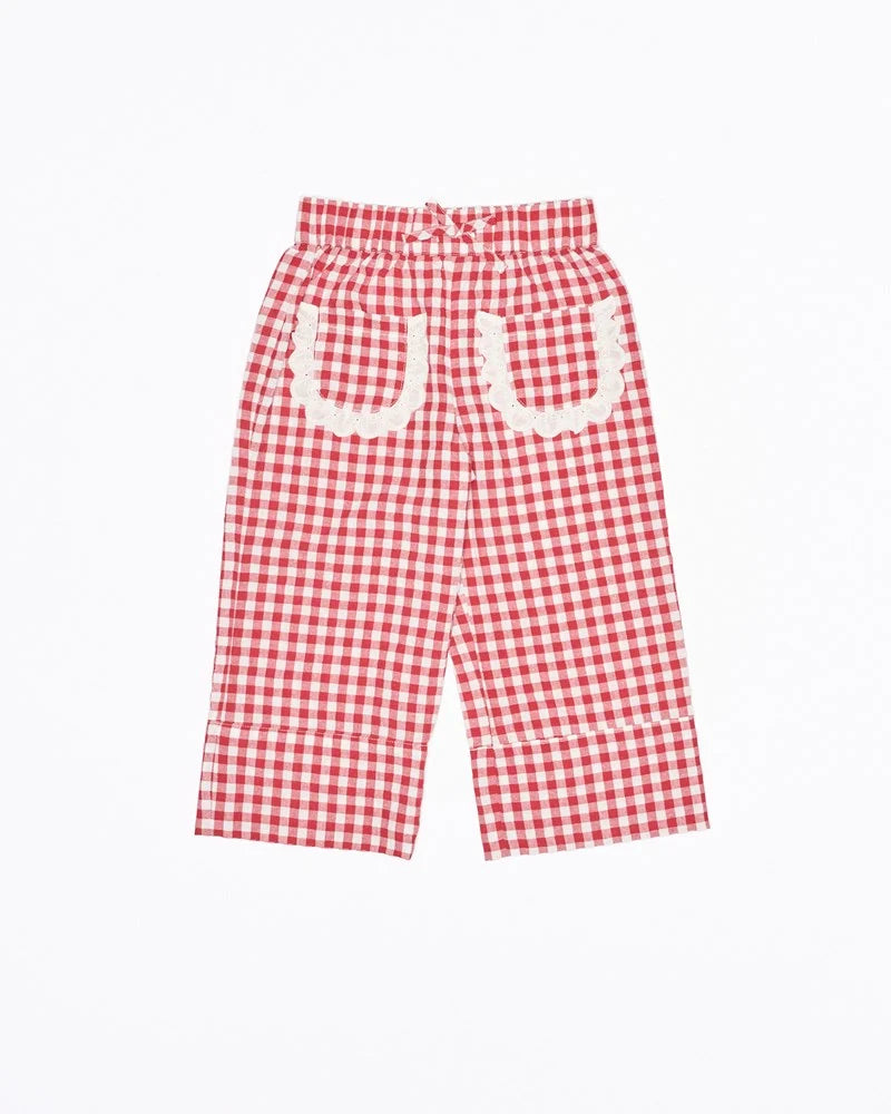 **COMING SOON** Marley Pant | Red White Check