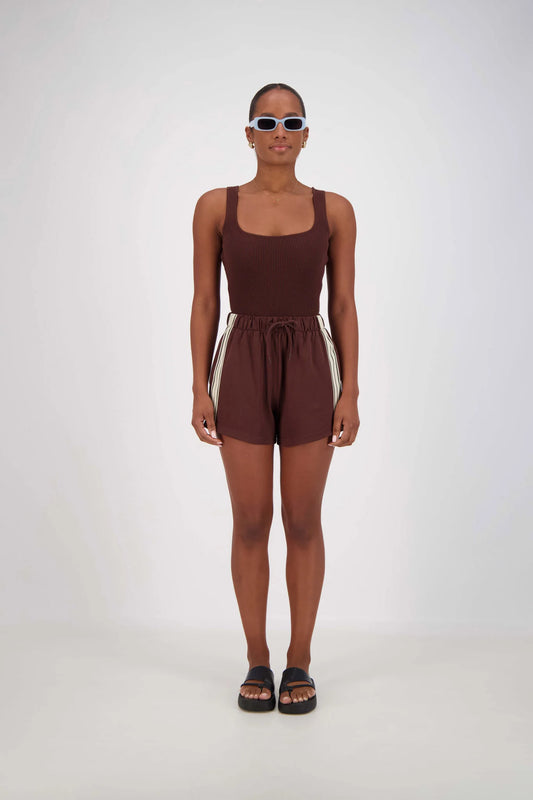 Panarea Shorts | Brown