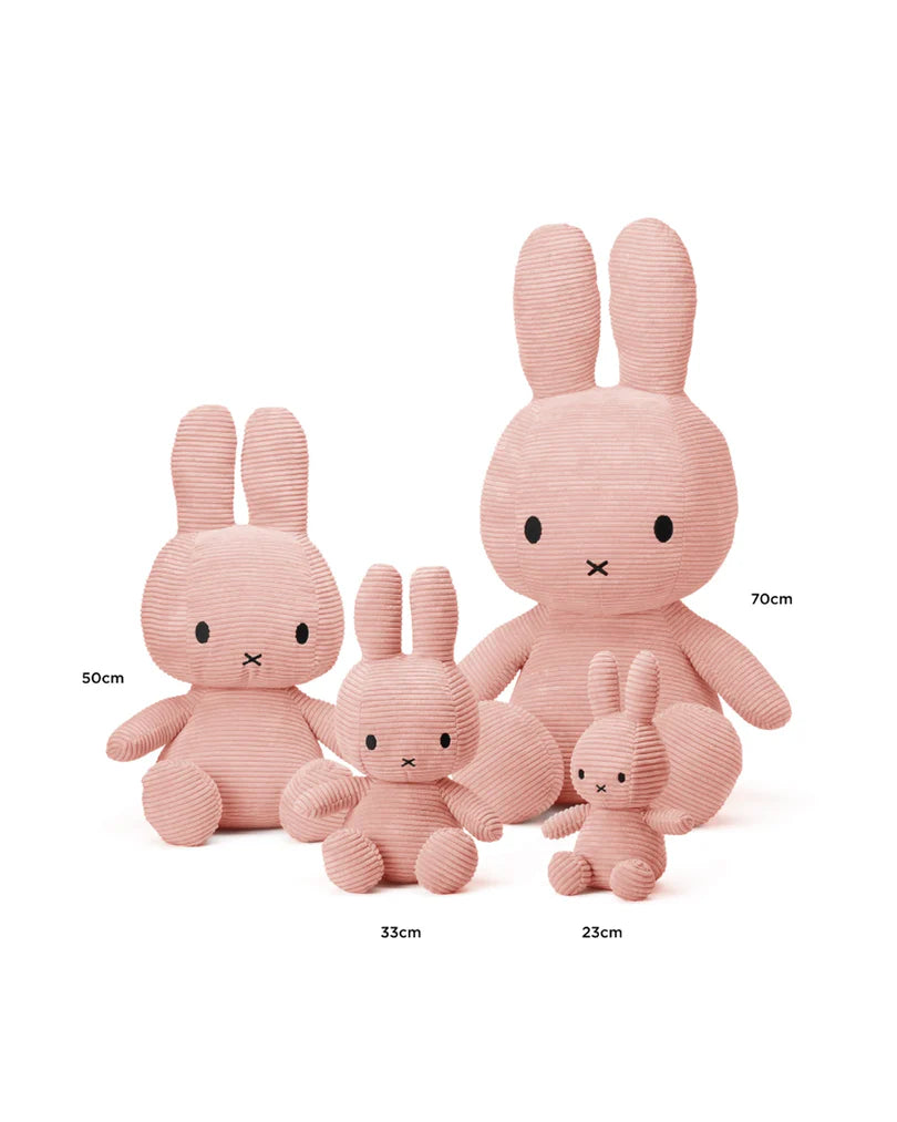Miffy ECO Corduroy Pink 50cm