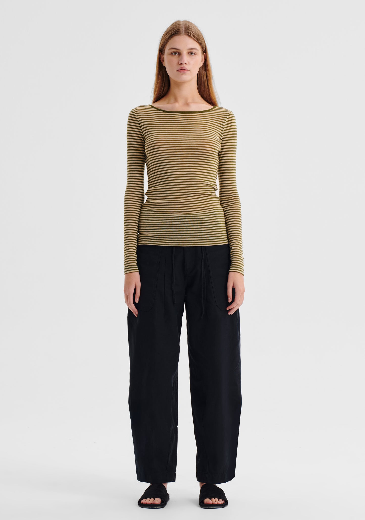 Morri Merino Round Neck | Avo/Birch