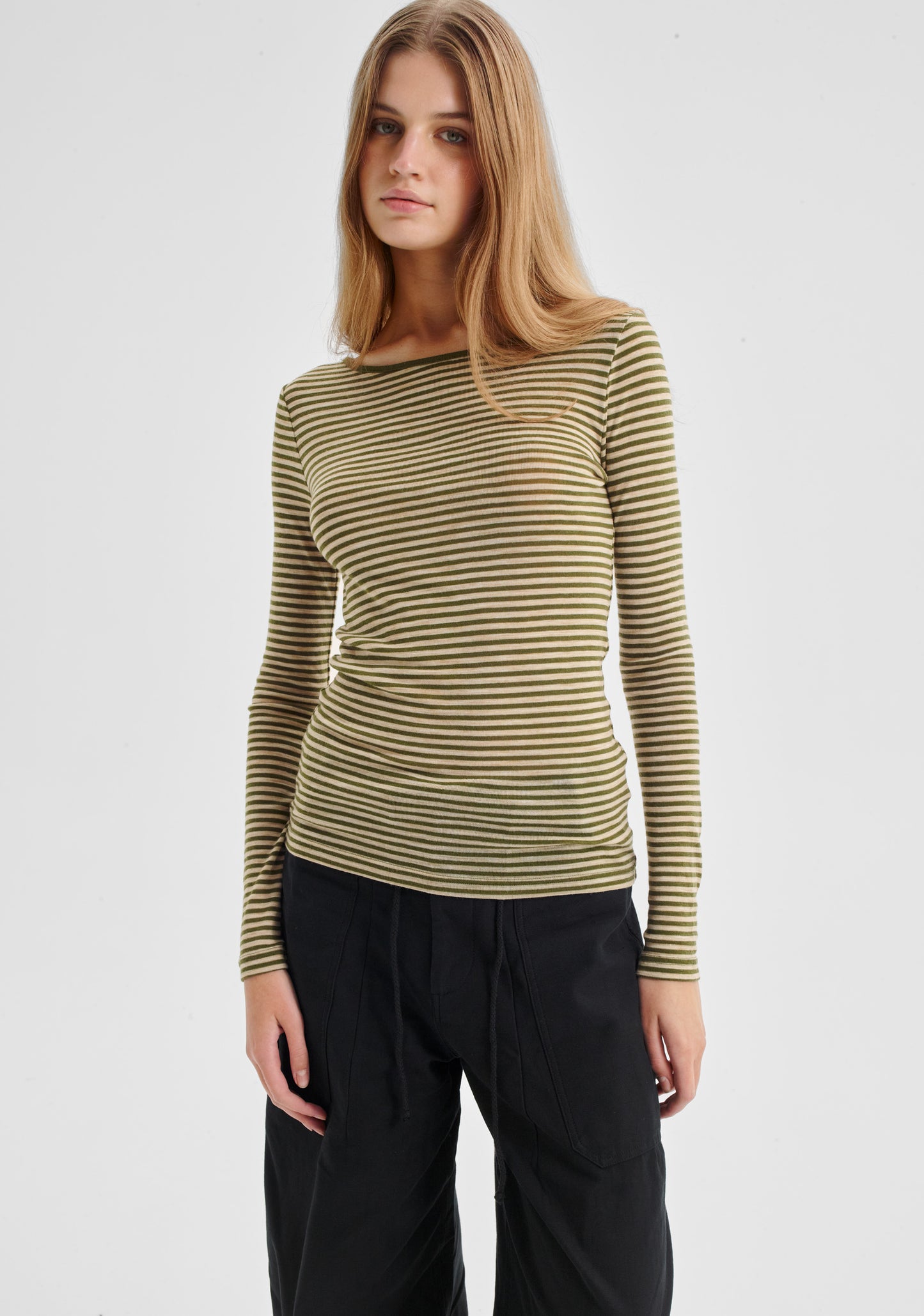 Morri Merino Round Neck | Avo/Birch