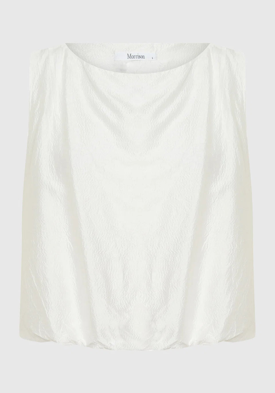 Celine Bubble Top | White