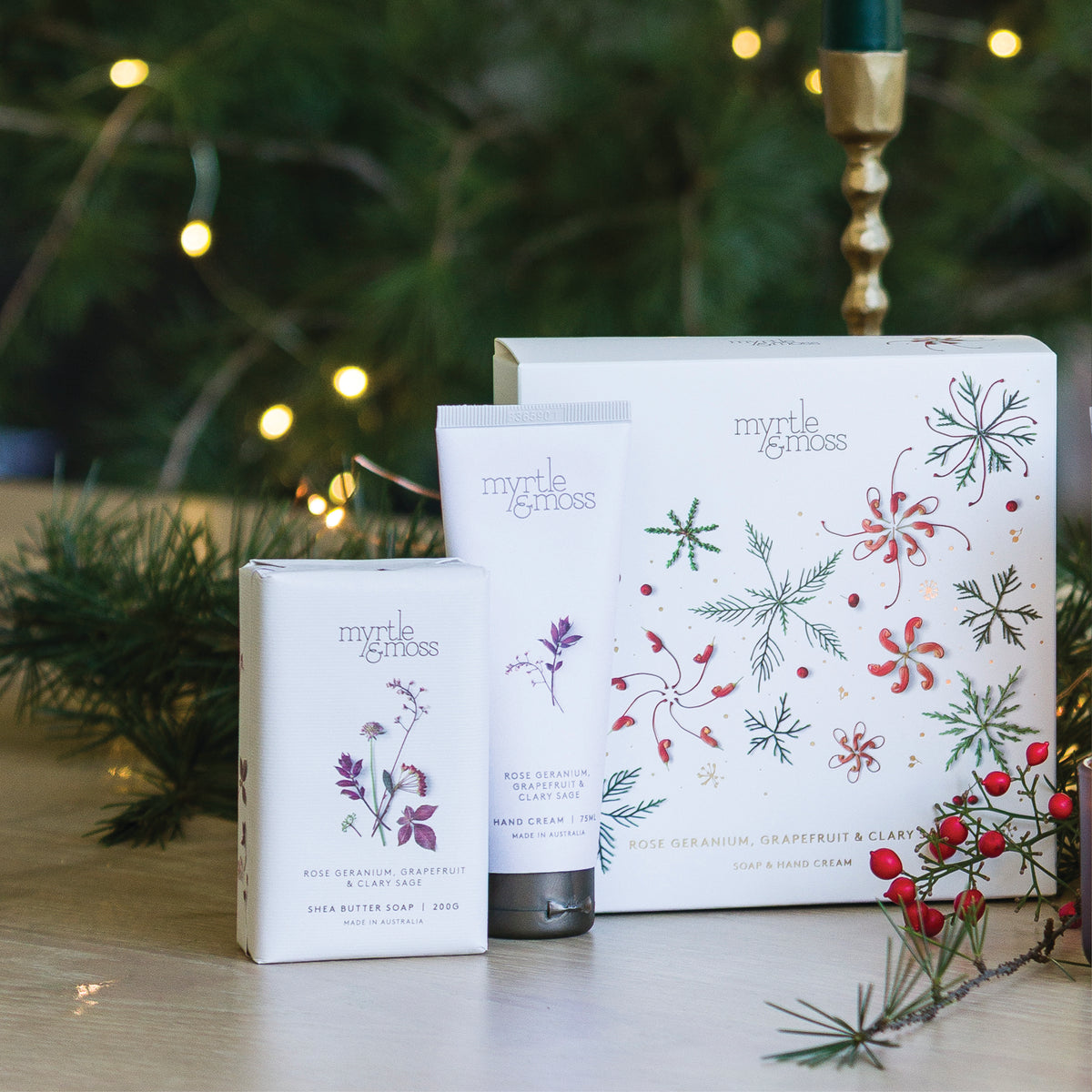 Christmas Duet | Rose Geranium Grapefruit & Clary Sage