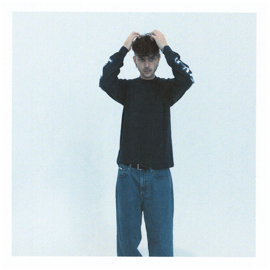 Analog Long Sleeve Tee | Navy