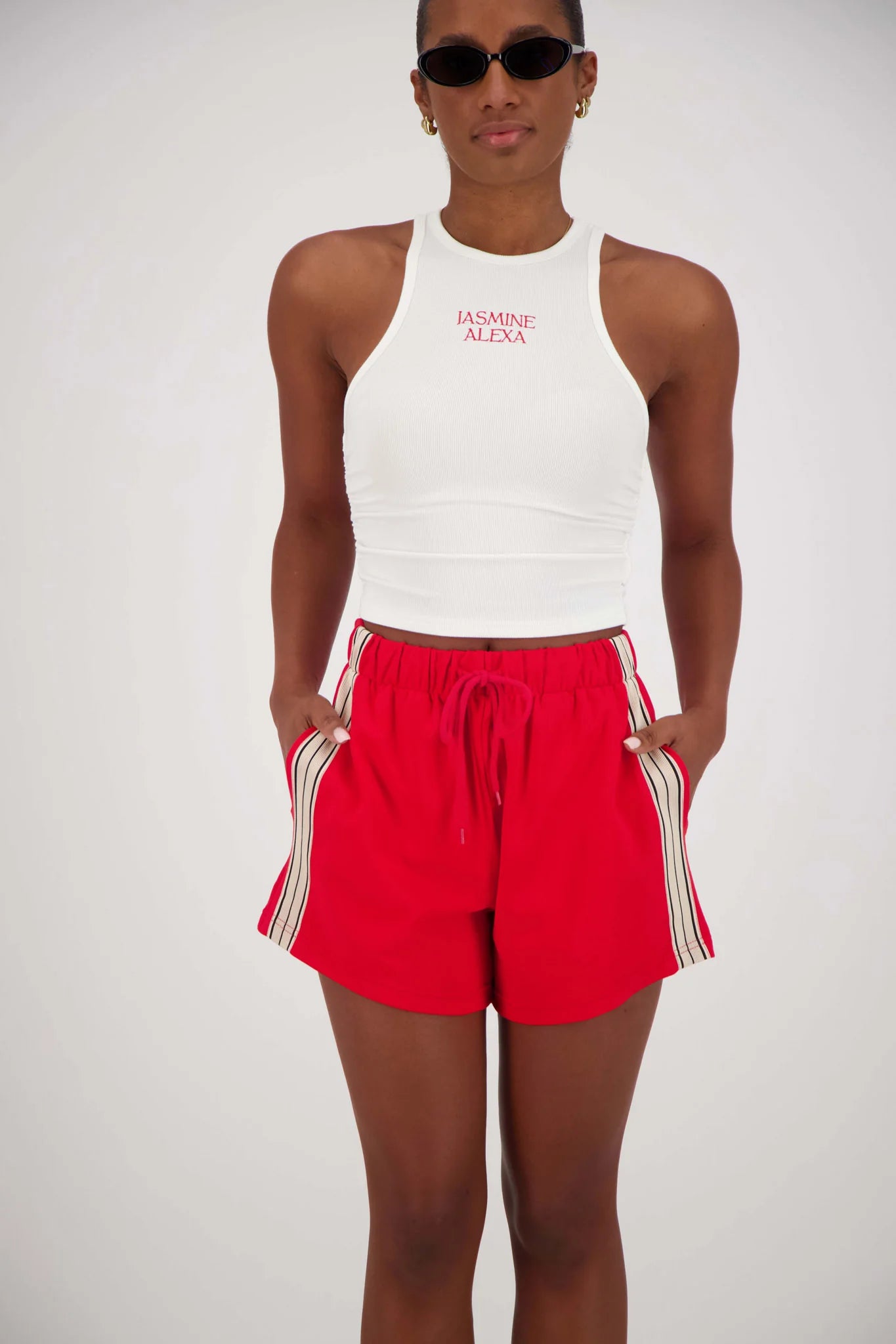 Panarea Shorts | Red