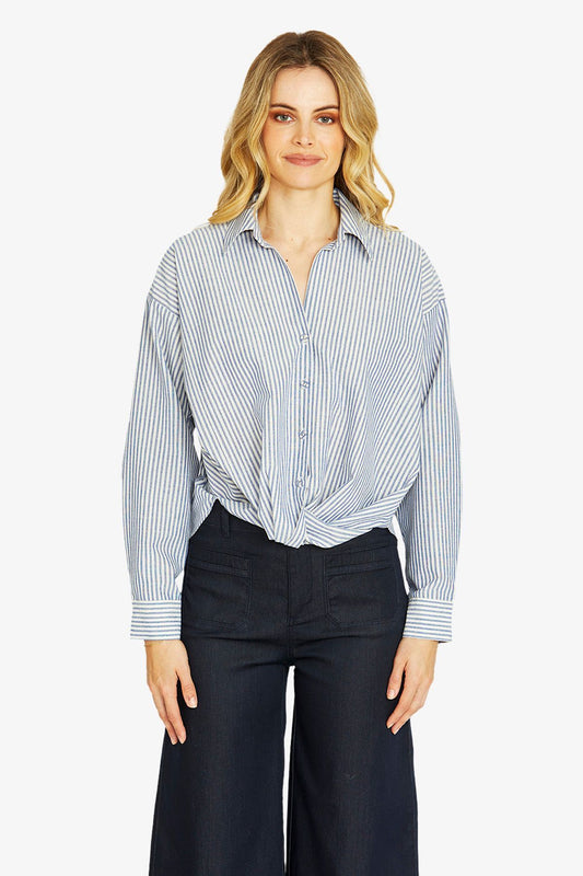 Sadie Tie Front Shirt