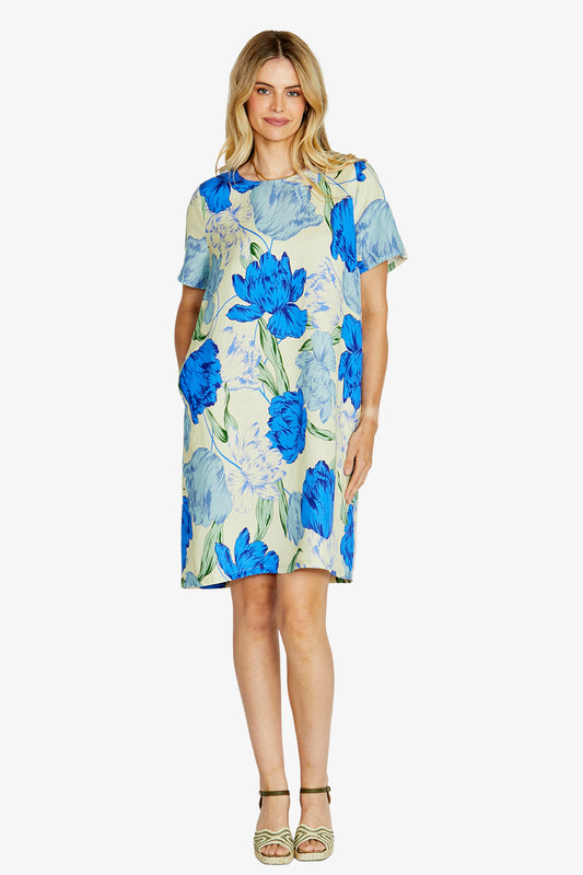 Tessa Shift Dress | Santorini