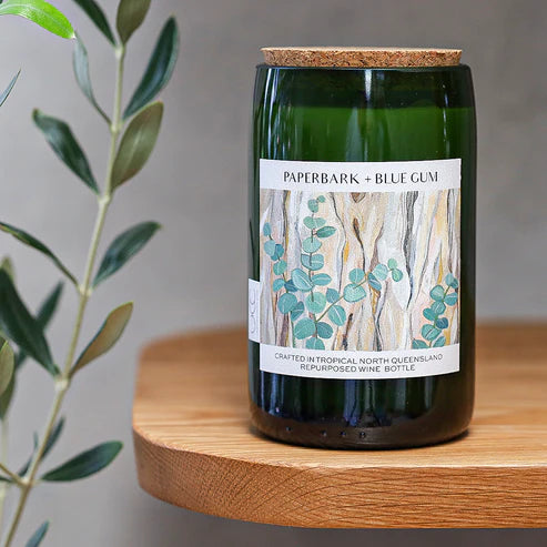 Unwined Candle Co | PAPERBARK + BLUE GUM