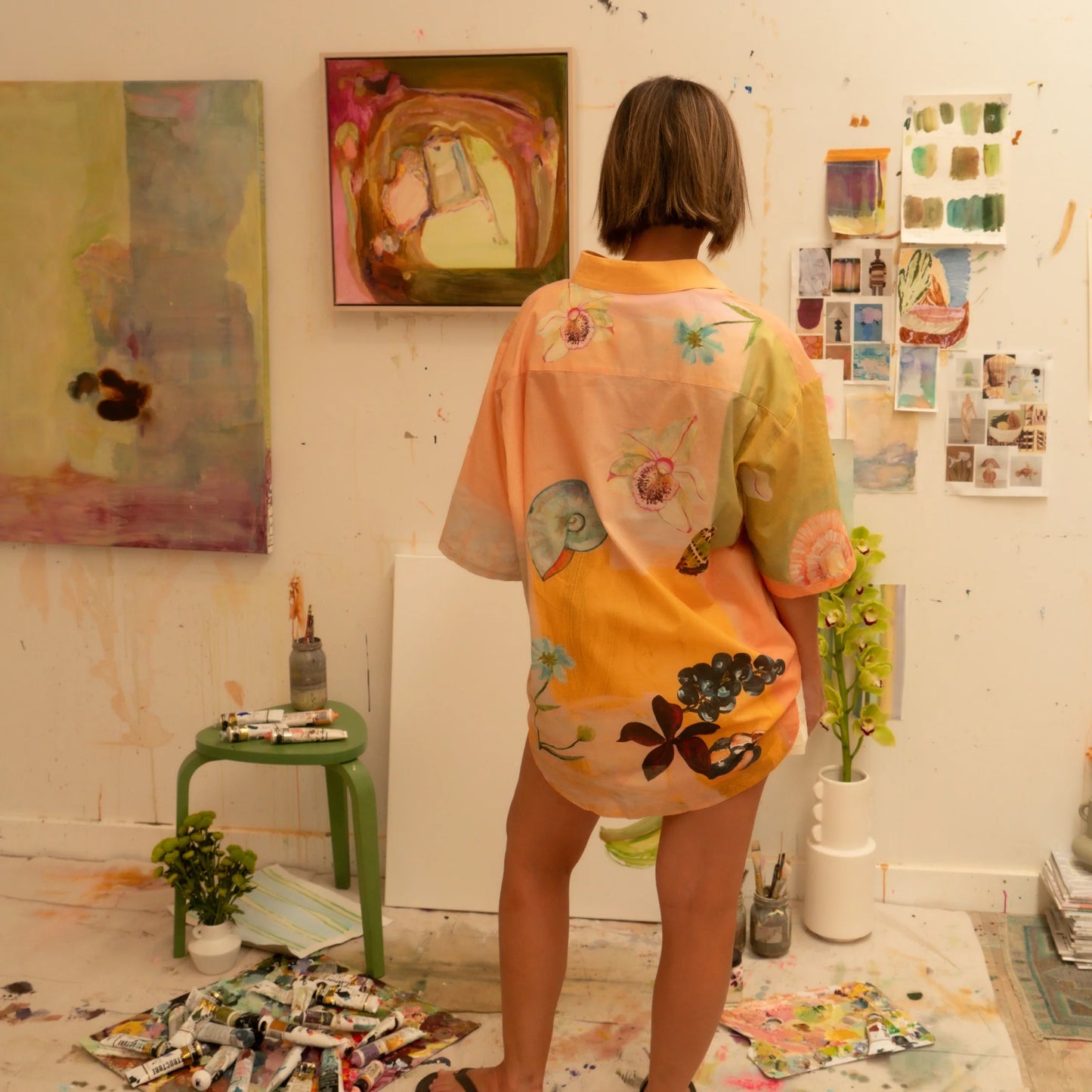 *COMING SOON* Annie Everingham Over Swim Shirt | Pastel Sea