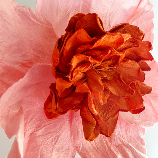 Camellia Paper Flower | Salmon