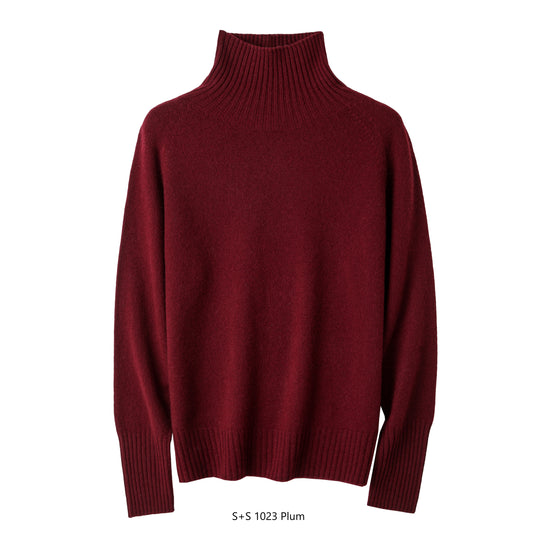 Roll Knit | Plum