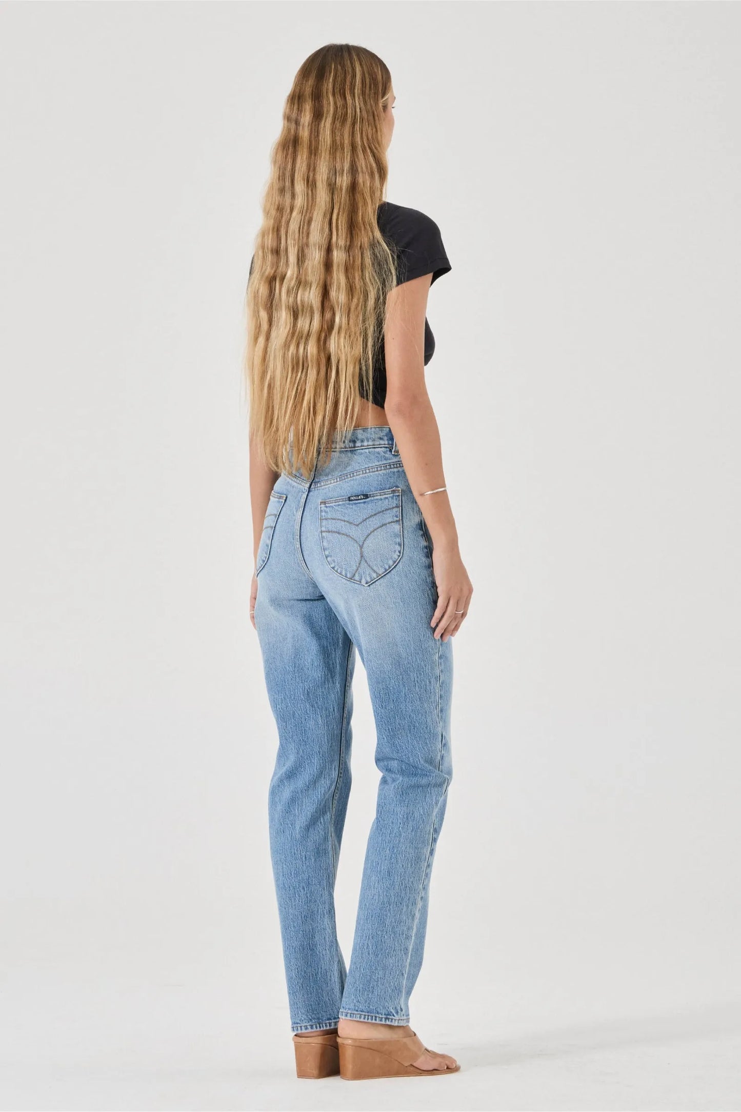 Loulou Straight Jean Long | Lennon Blue