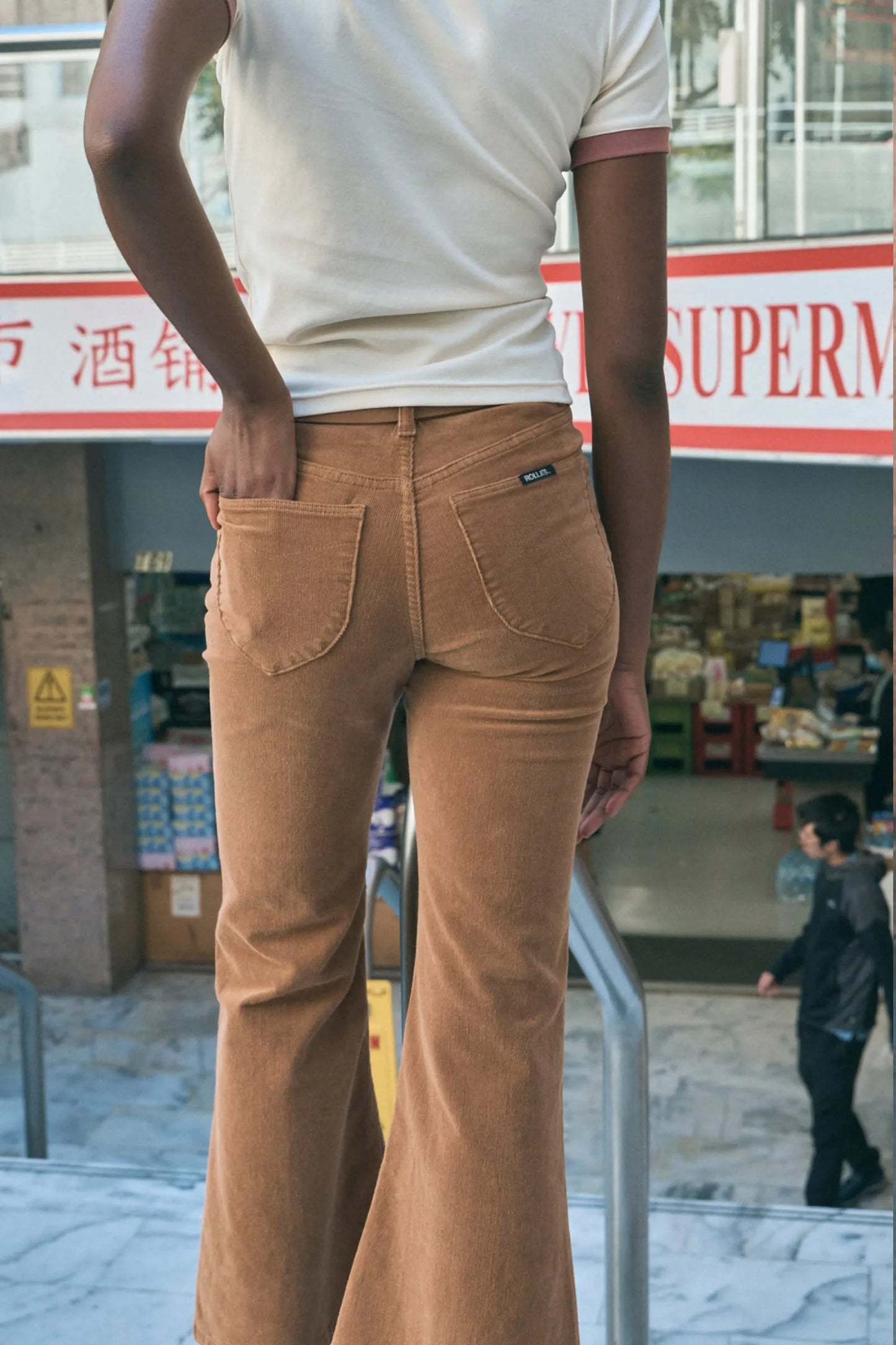 Eastcoast Flare Jean | Deco Caramel Cord