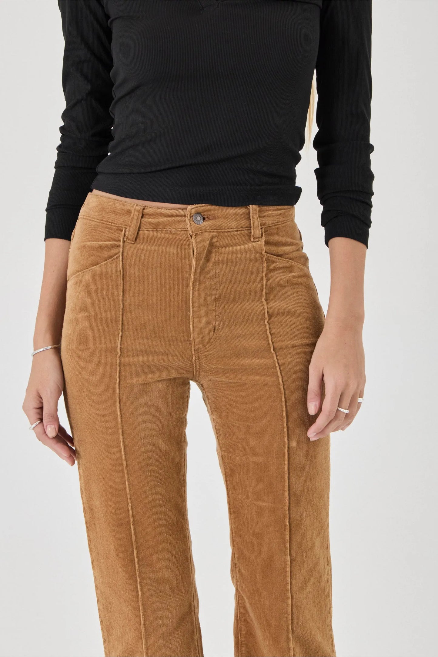 Eastcoast Flare Jean | Deco Caramel Cord