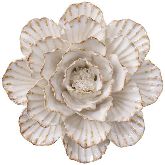Ceramic Wall Flower | Pistachio