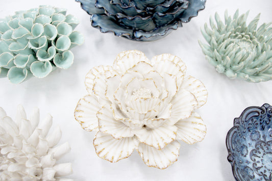 Ceramic Wall Flower | Pistachio