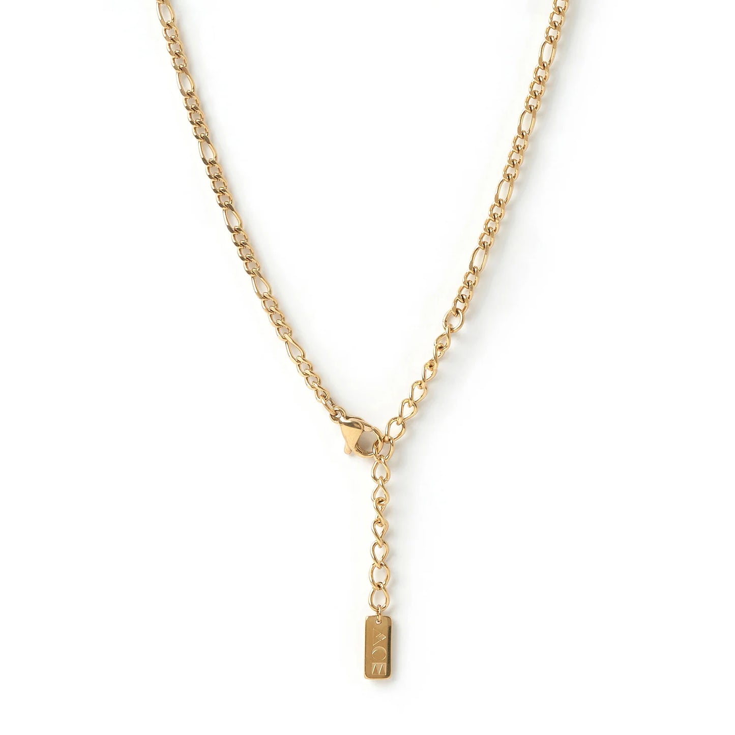 Rose Heart Necklace | Gold