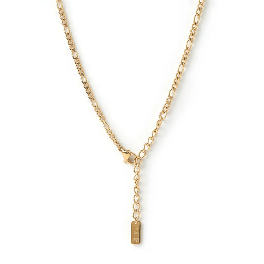 Rose Heart Necklace | Gold