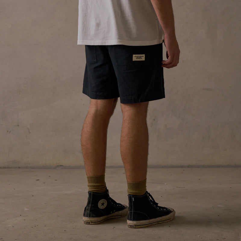 Twill Shorts | Black