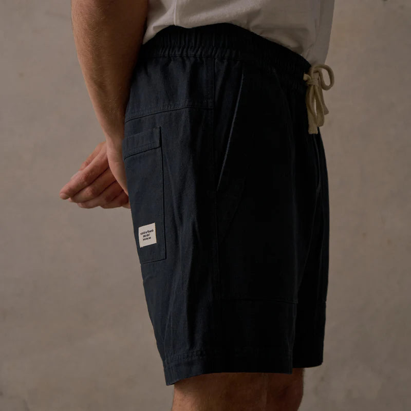 Twill Shorts | Black