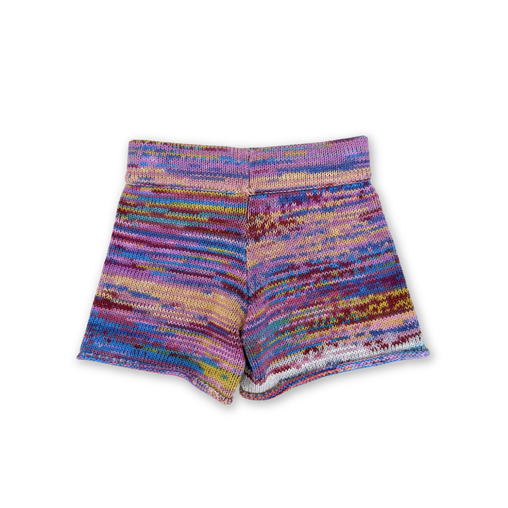 Knitted Shorts | Rainbow