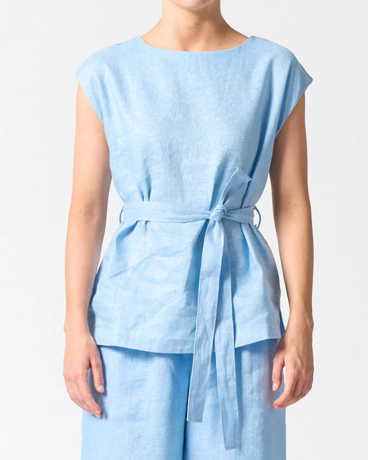 Rhodes Top | Sky Blue