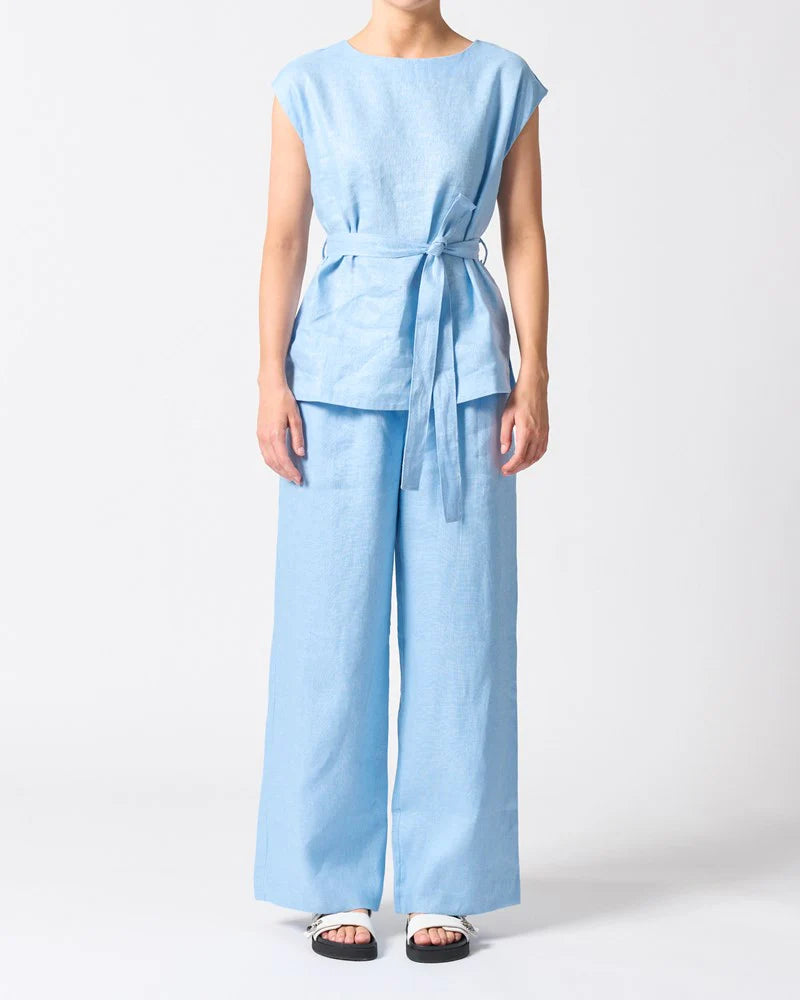 Rhodes Top | Sky Blue