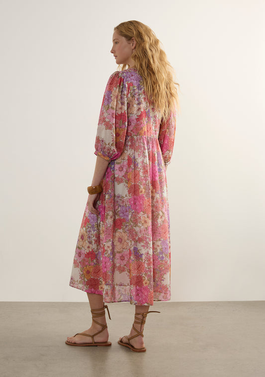 Audrey Midi Dress | Off White