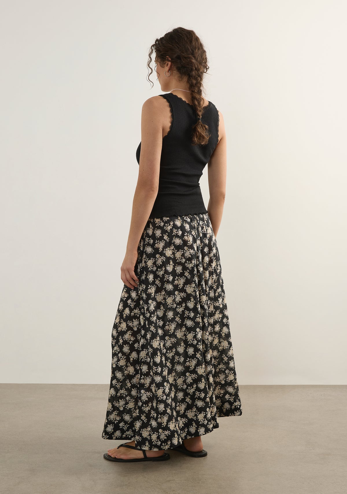 Zarae Maxi Skirt | Black