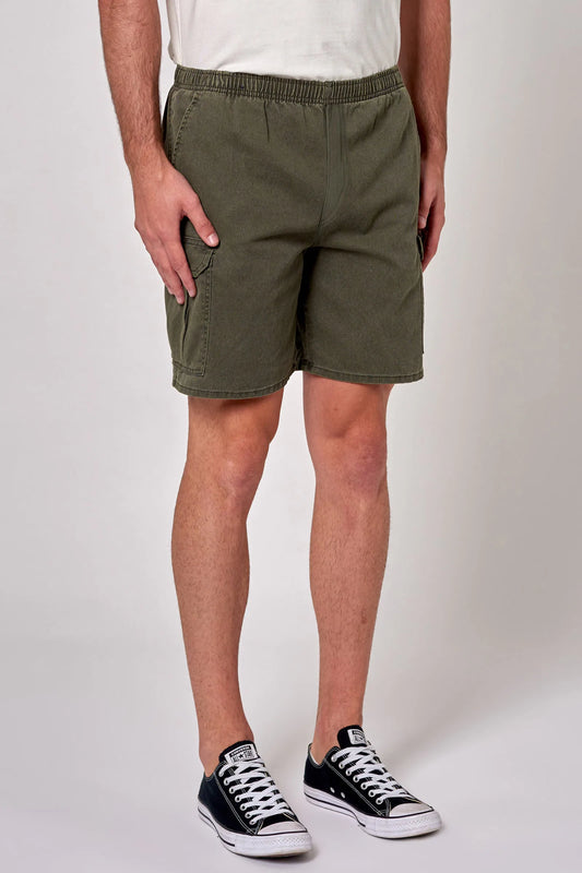 Tradie Cargo Short | Faded Army