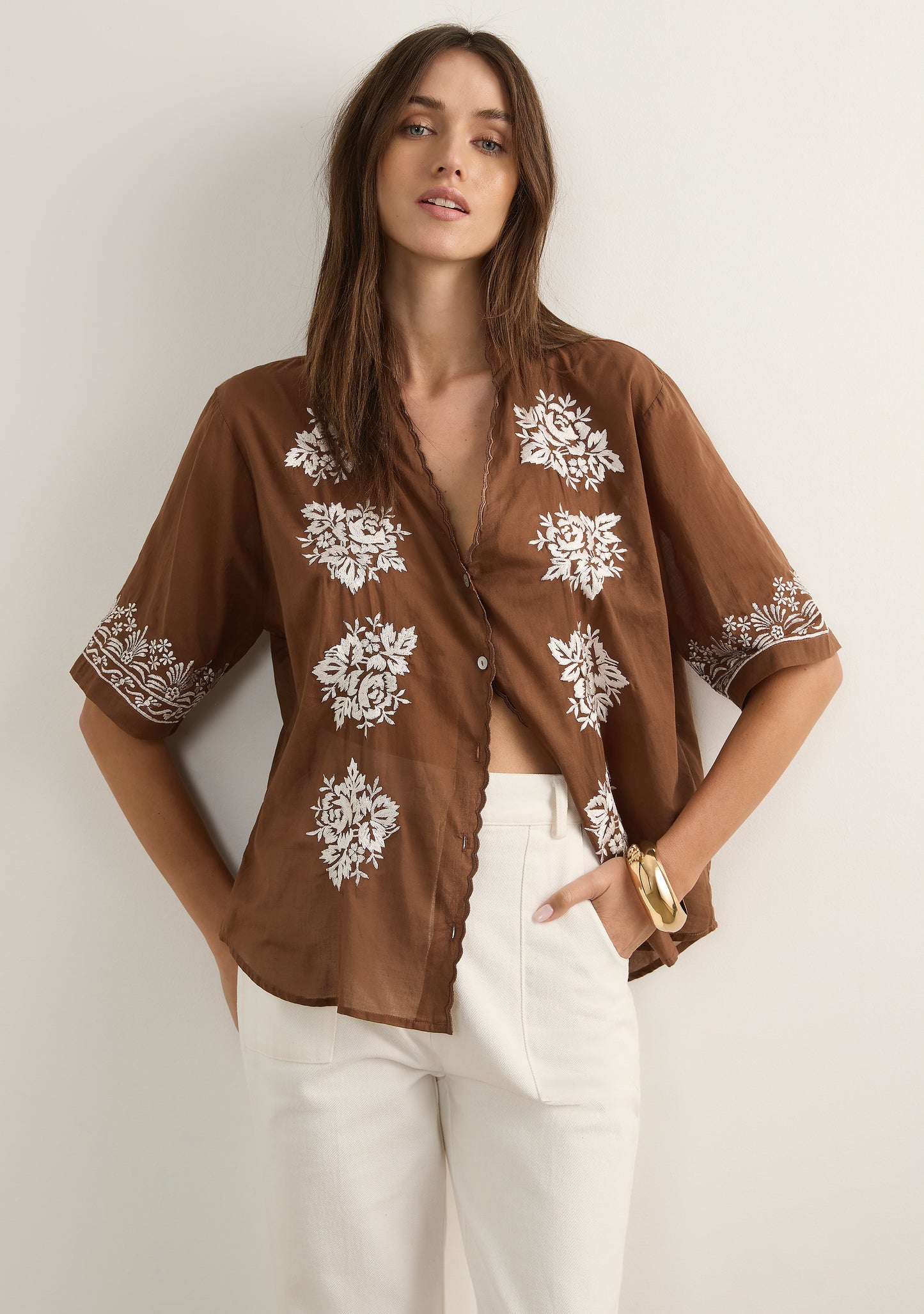 Rosalie Blouse | Cocoa