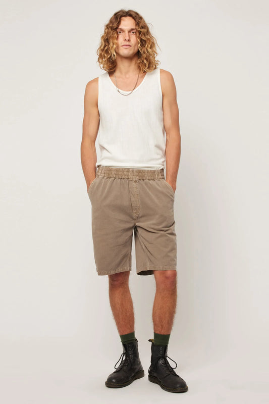 Tradie Cargo Short | Mushroom