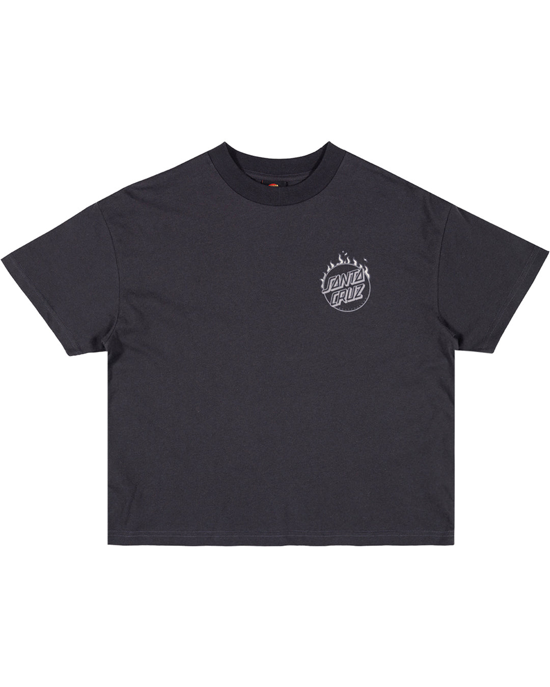 Burnt Opus Oversized Tee | Off Black
