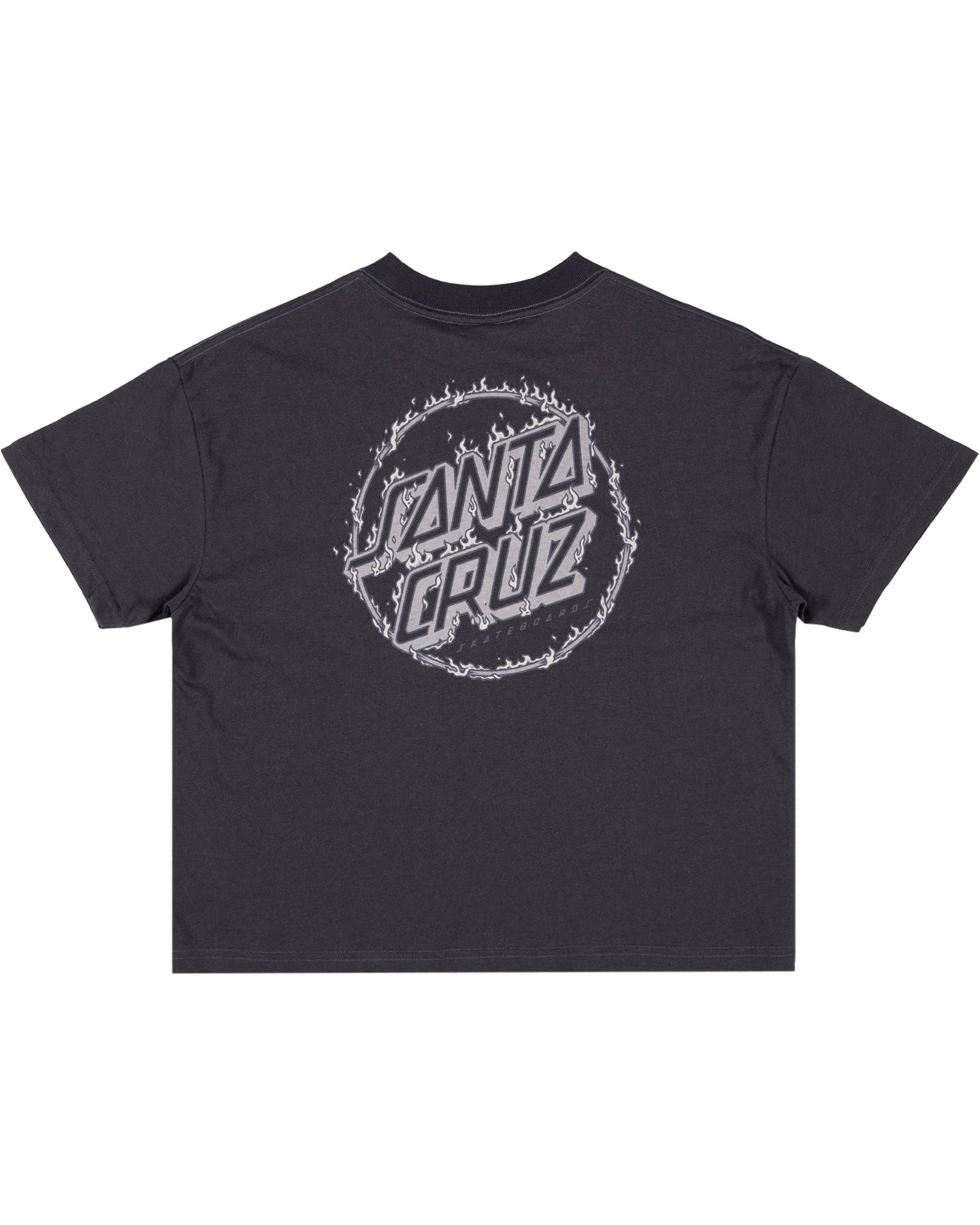 Burnt Opus Oversized Tee | Off Black
