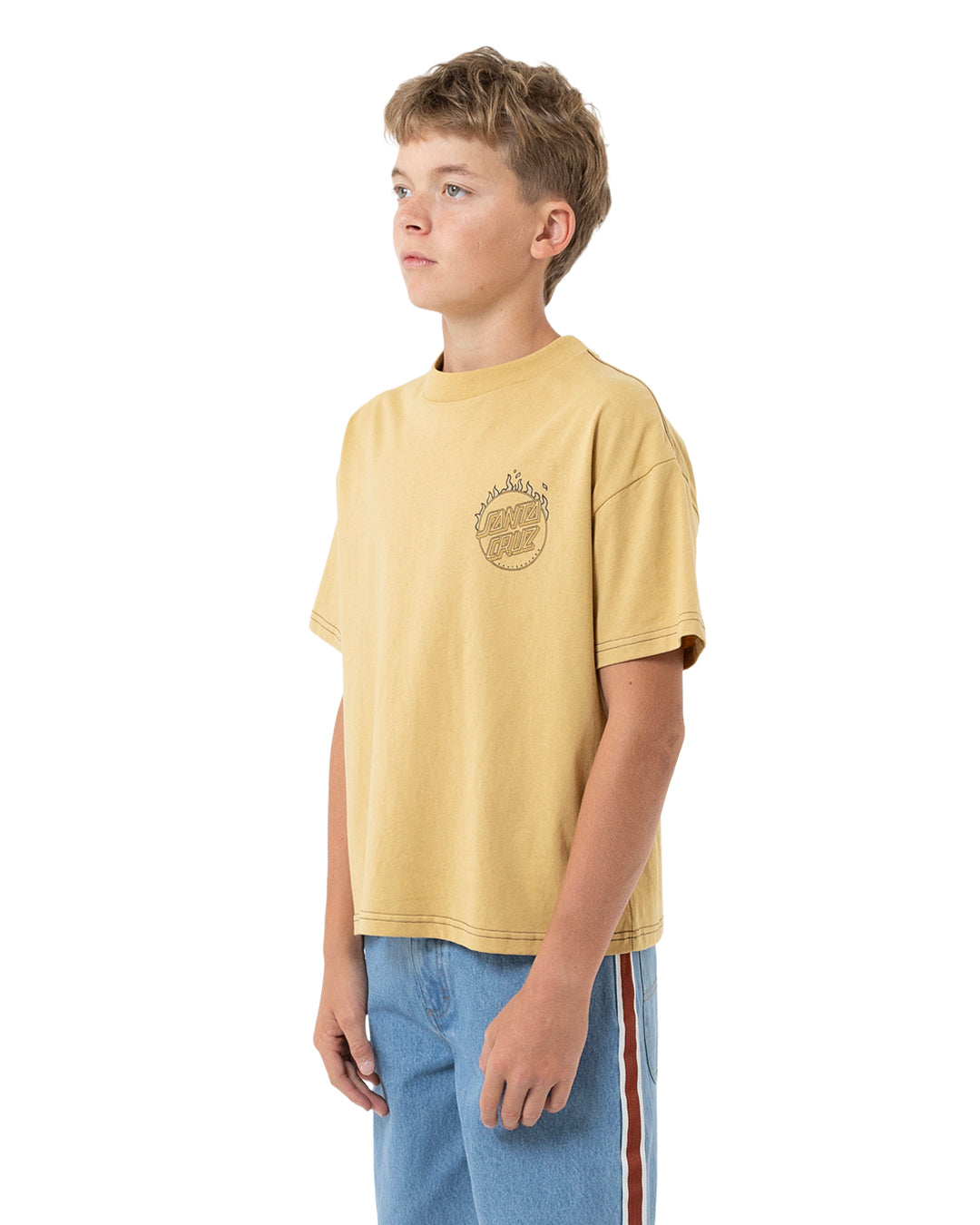 Burnt Opus Oversized Tee | Tan