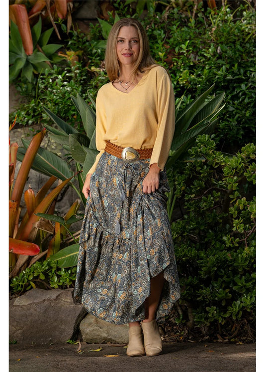 Twilight Frill Maxi Skirt