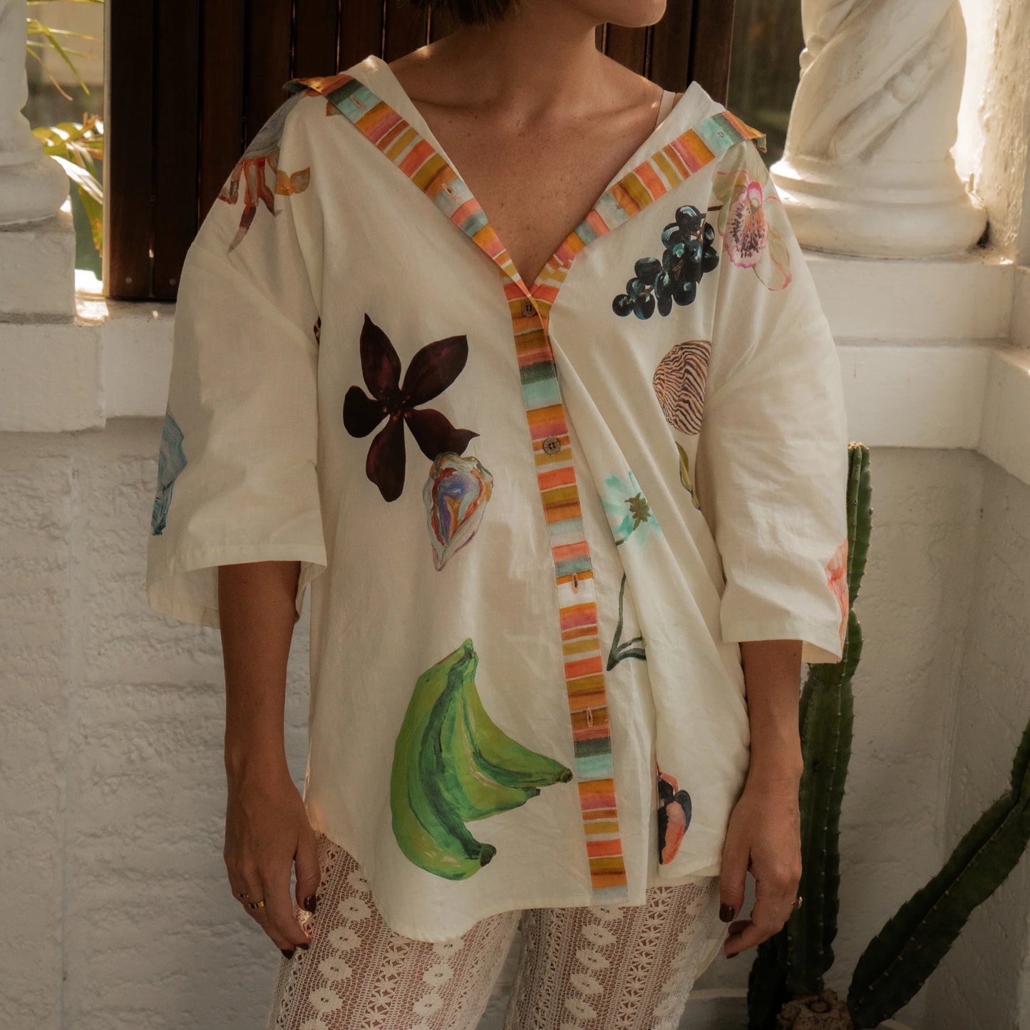 Annie Everingham Over Swim Shirt | Seaside