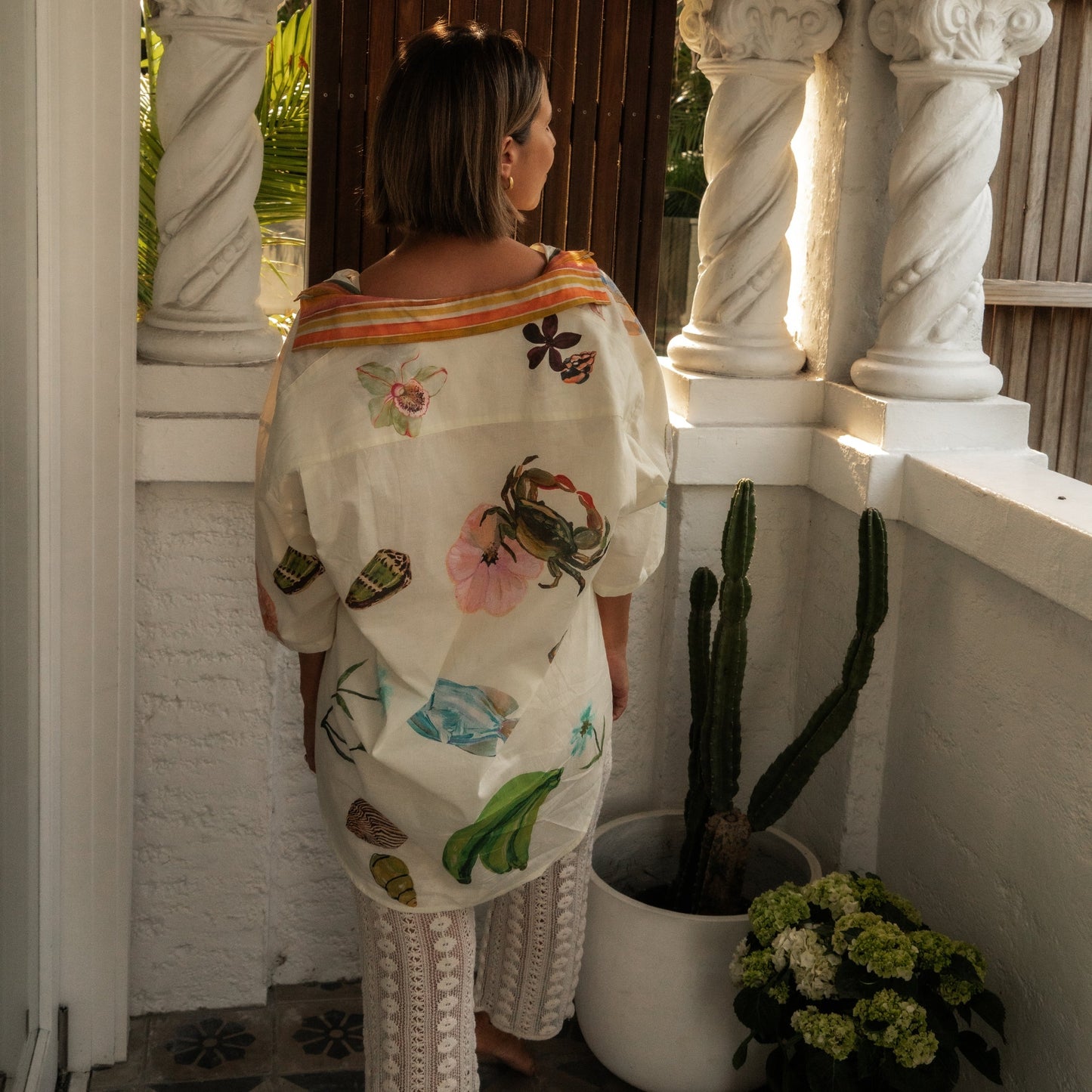 Annie Everingham Over Swim Shirt | Seaside