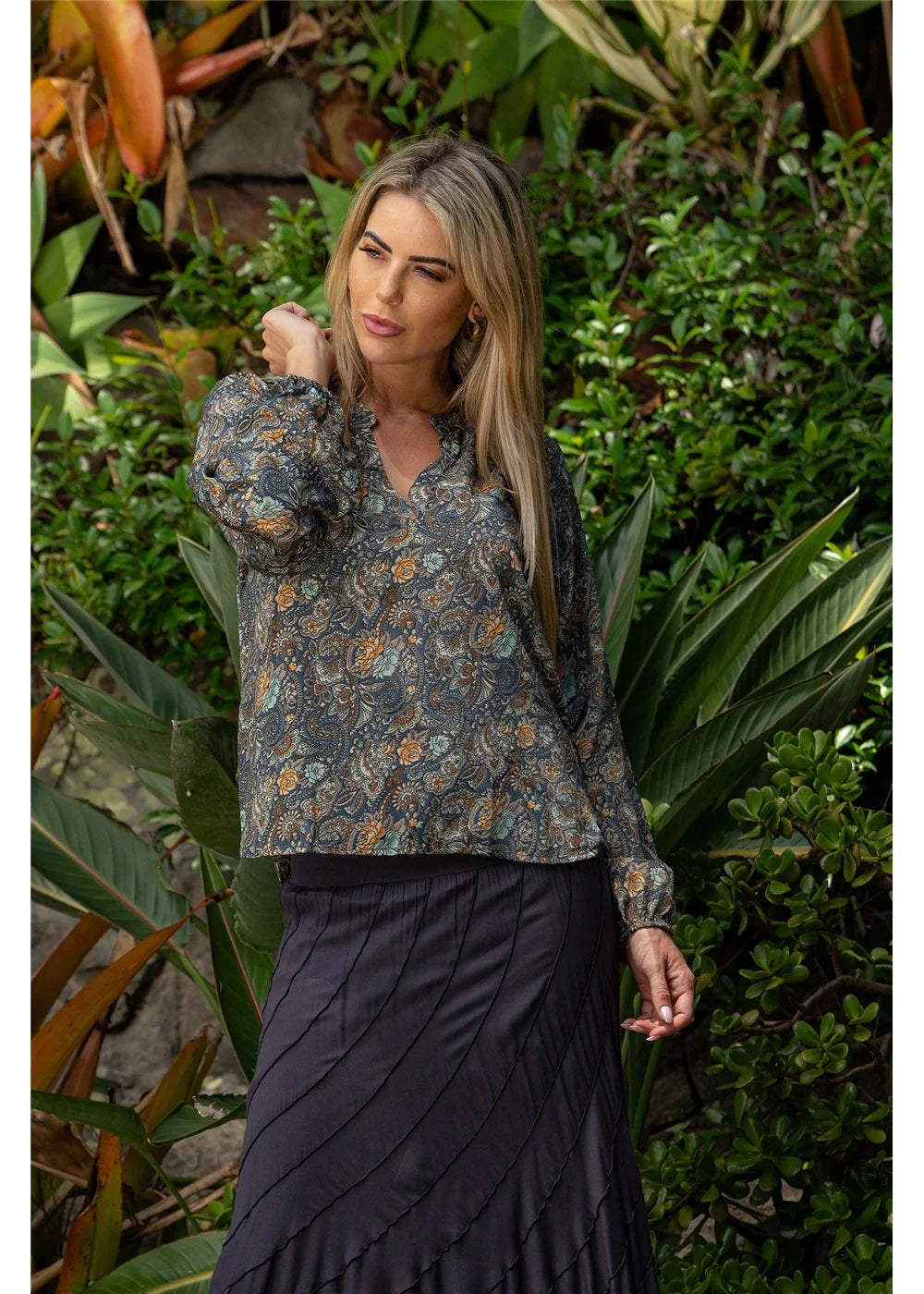 Twilight Long Sleeve Blouse