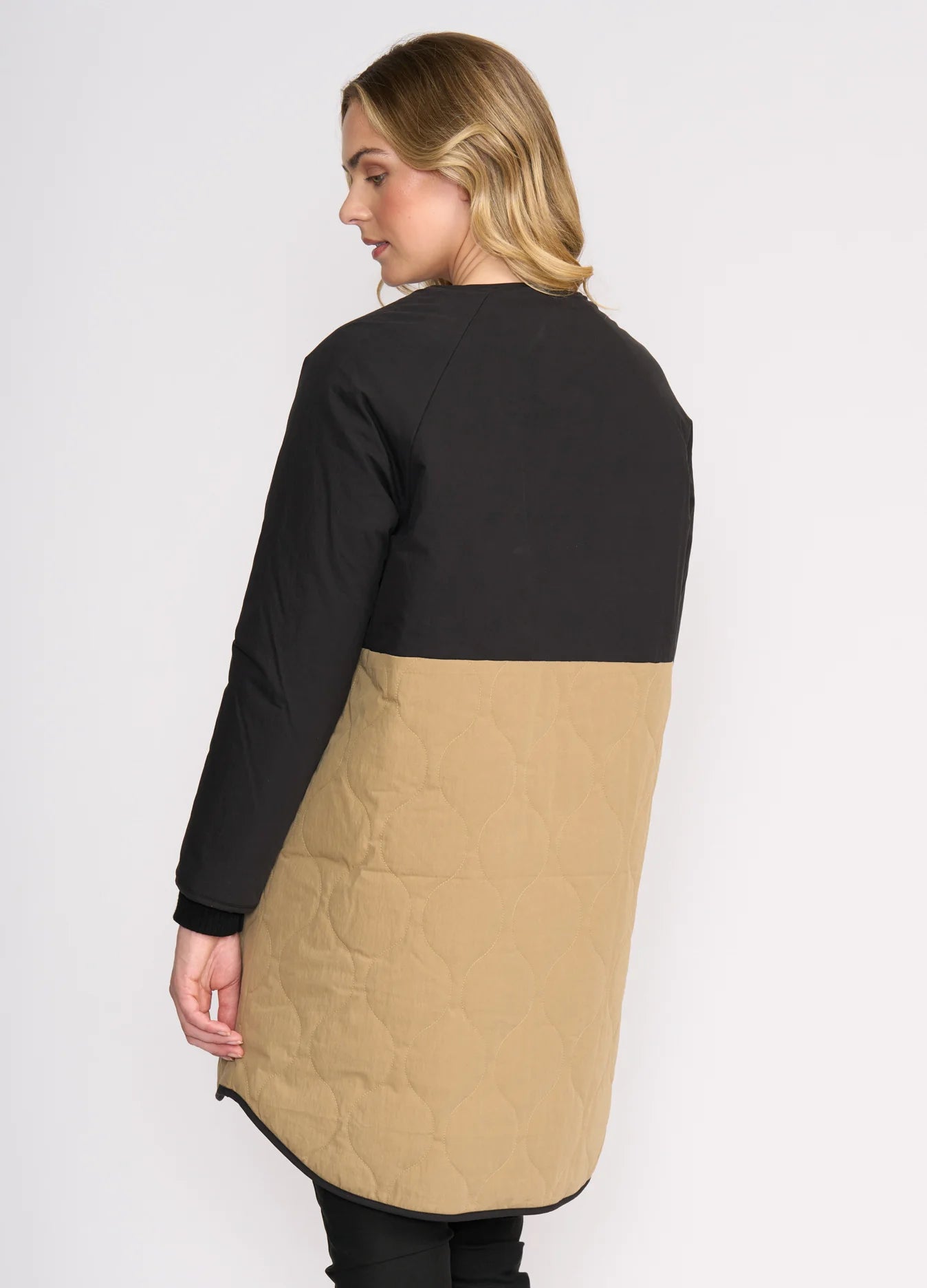 Hidden Talent Reversible Coat | Black + Tan